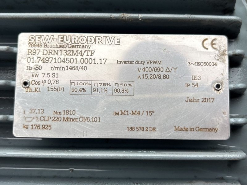 Nema KRS 0500x6800 (cooling screw) - Vertical screw conveyor