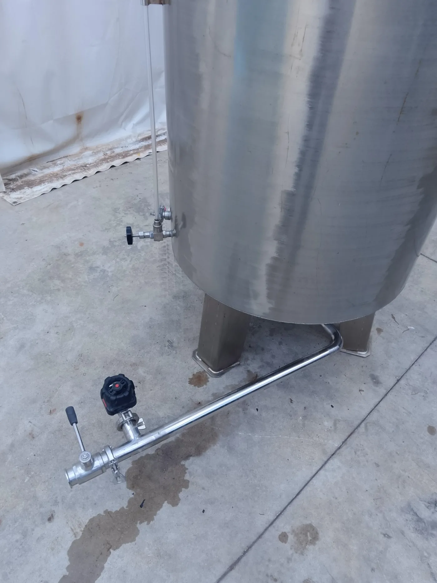 SERBATOIO ACCIAIO INOX 650 L - 5