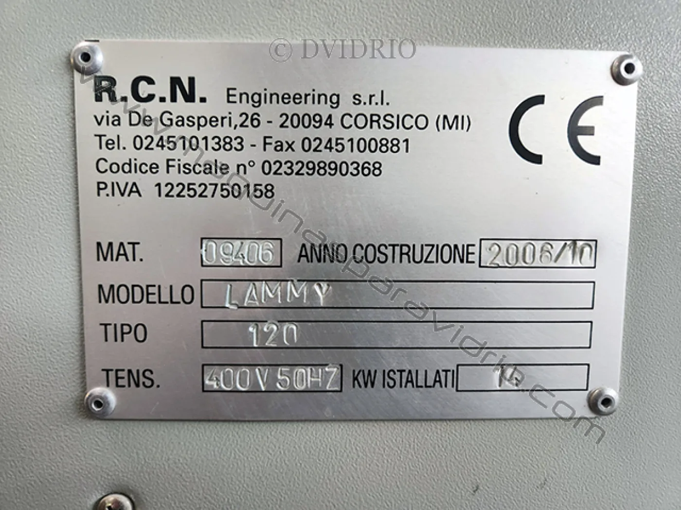 HORNO DE LAMINADO PARA VIDRIO R.C.N. - 2
