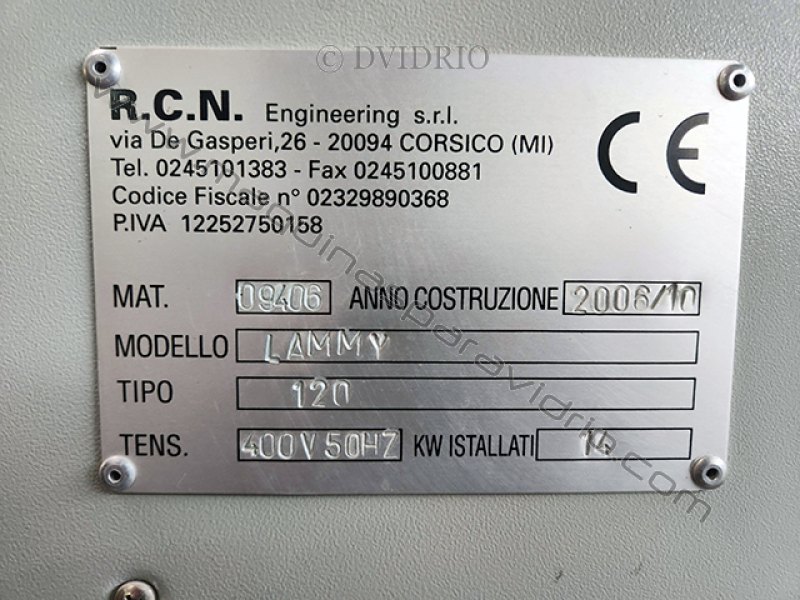 HORNO DE LAMINADO PARA VIDRIO R.C.N.