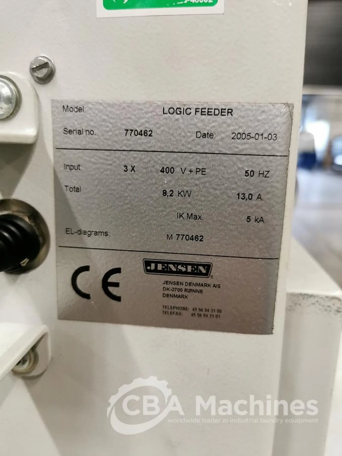 2005 Feeder Jensen Logic 4000mm (592) - 6