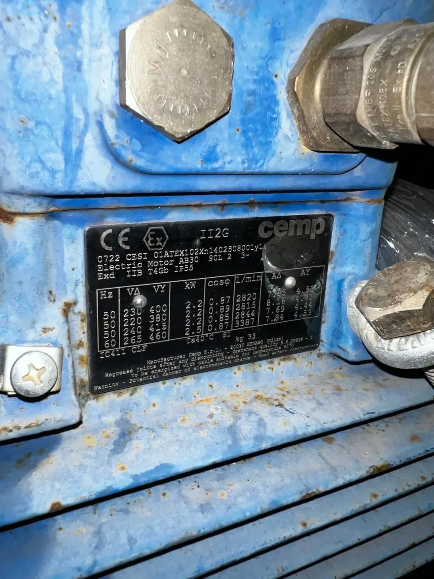 USED ATEX SEVEN FL91 3 M3H 1.1 KW SELF-PRIMING CENTRIFUGAL PUMP - 4