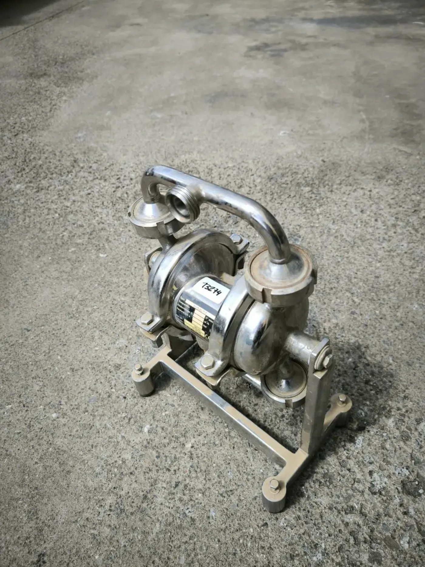 ALFA LAVAL DLIS-SL-T-T PNEUMATIC PUMP - 4