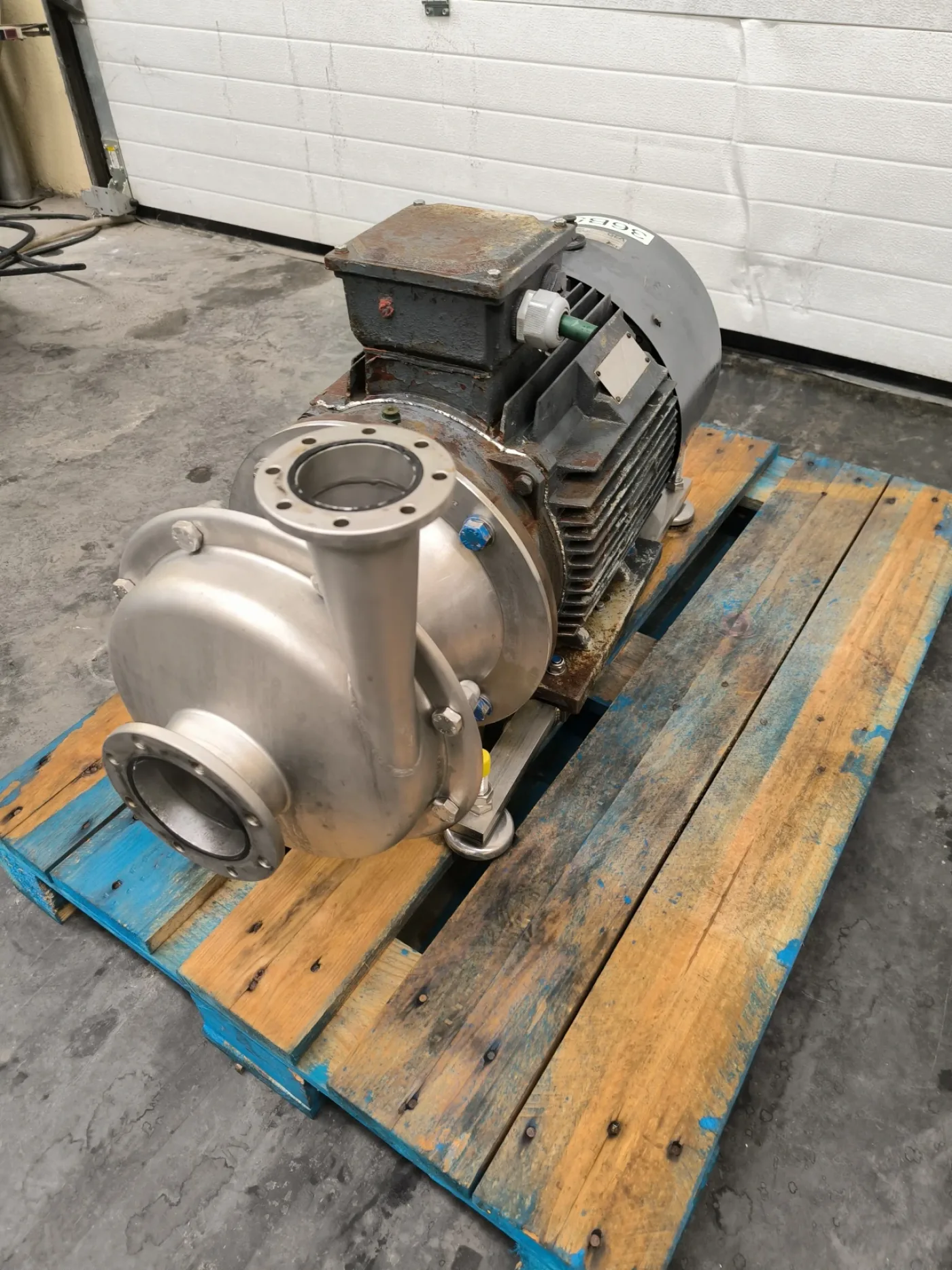 CENTRIFUGAL PUMP GEA TP8080-250 22 KW - 2