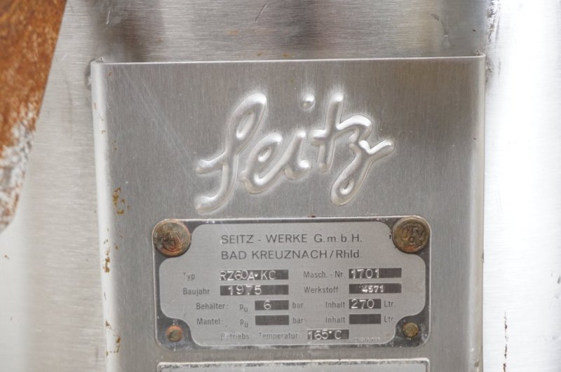 Seitz - Werke RZ 60 A KC - Horizontal plate filter