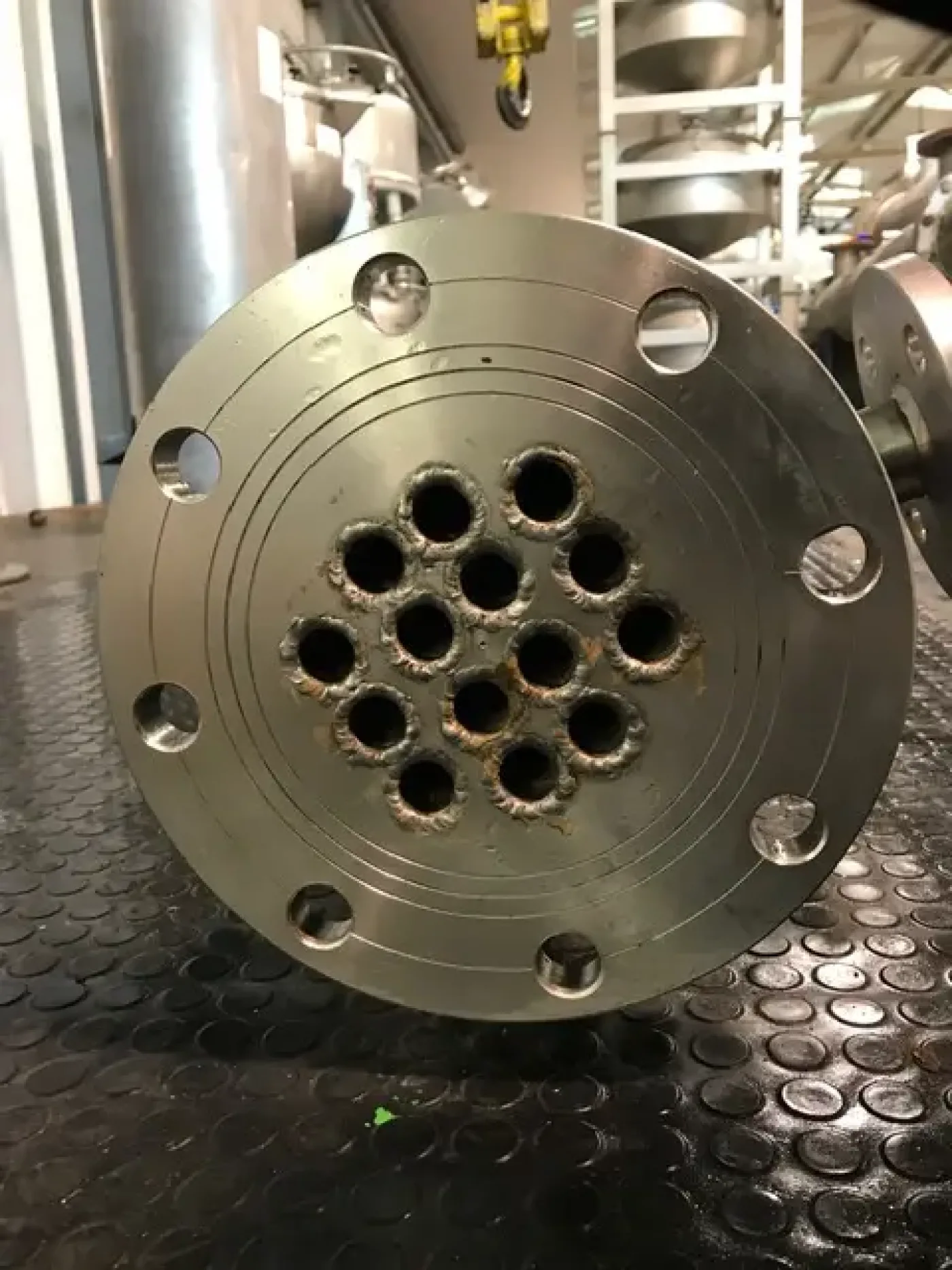 USED EMF-HOFMANN TUBULAR EXCHANGER 2.51 M2 STAINLESS STEEL 316L - 2