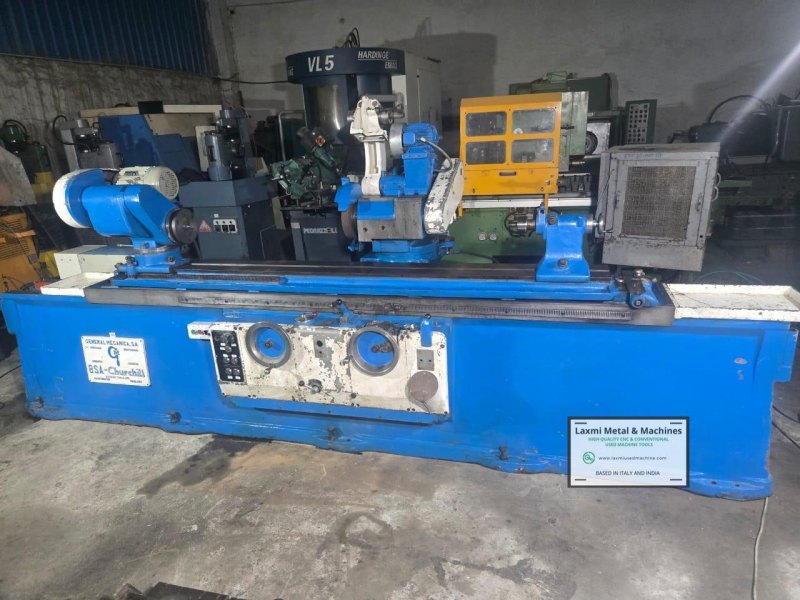 CYLINDRICAL GRINDER, CHURCHILL - 215 X 2000 - Laxmi Metal & Machines, Rohtak