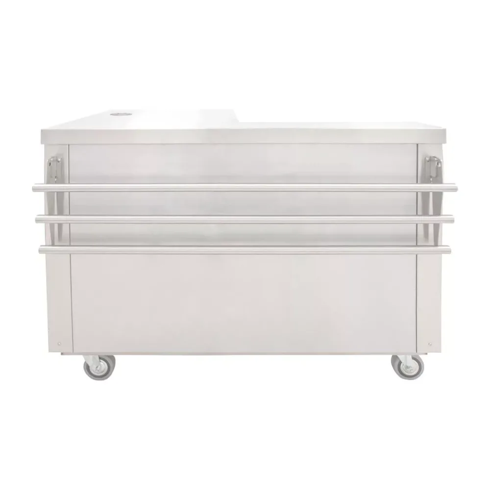 Parry Flexi-Serve Right-hand Till Unit with Trayslide FS-TSRPACK - islandcatering