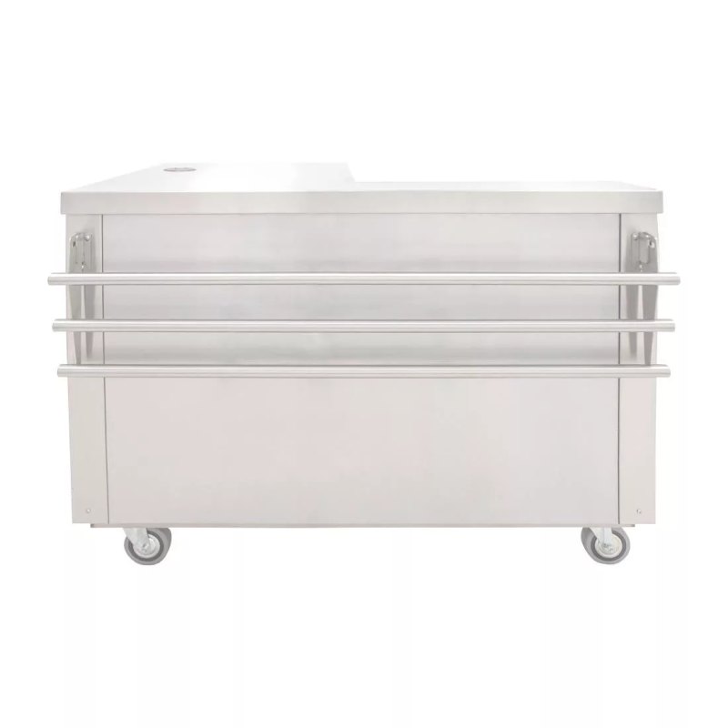 Parry Flexi-Serve Right-hand Till Unit with Trayslide FS-TSRPACK - islandcatering