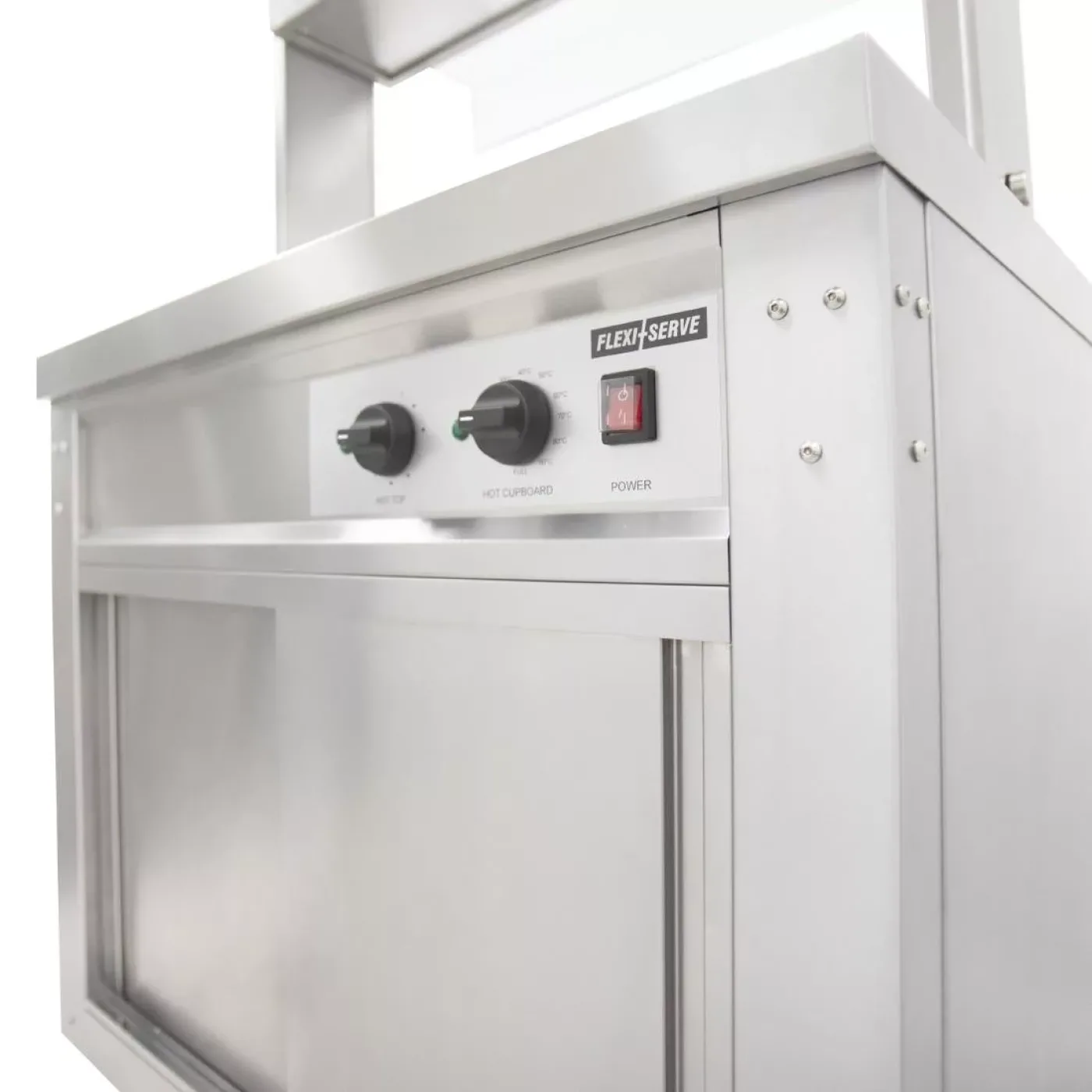 Parry Flexi-Serve Hot Cupboard with Hot Top and Quartz Gantry FS-HT2PACK - islandcatering - 2