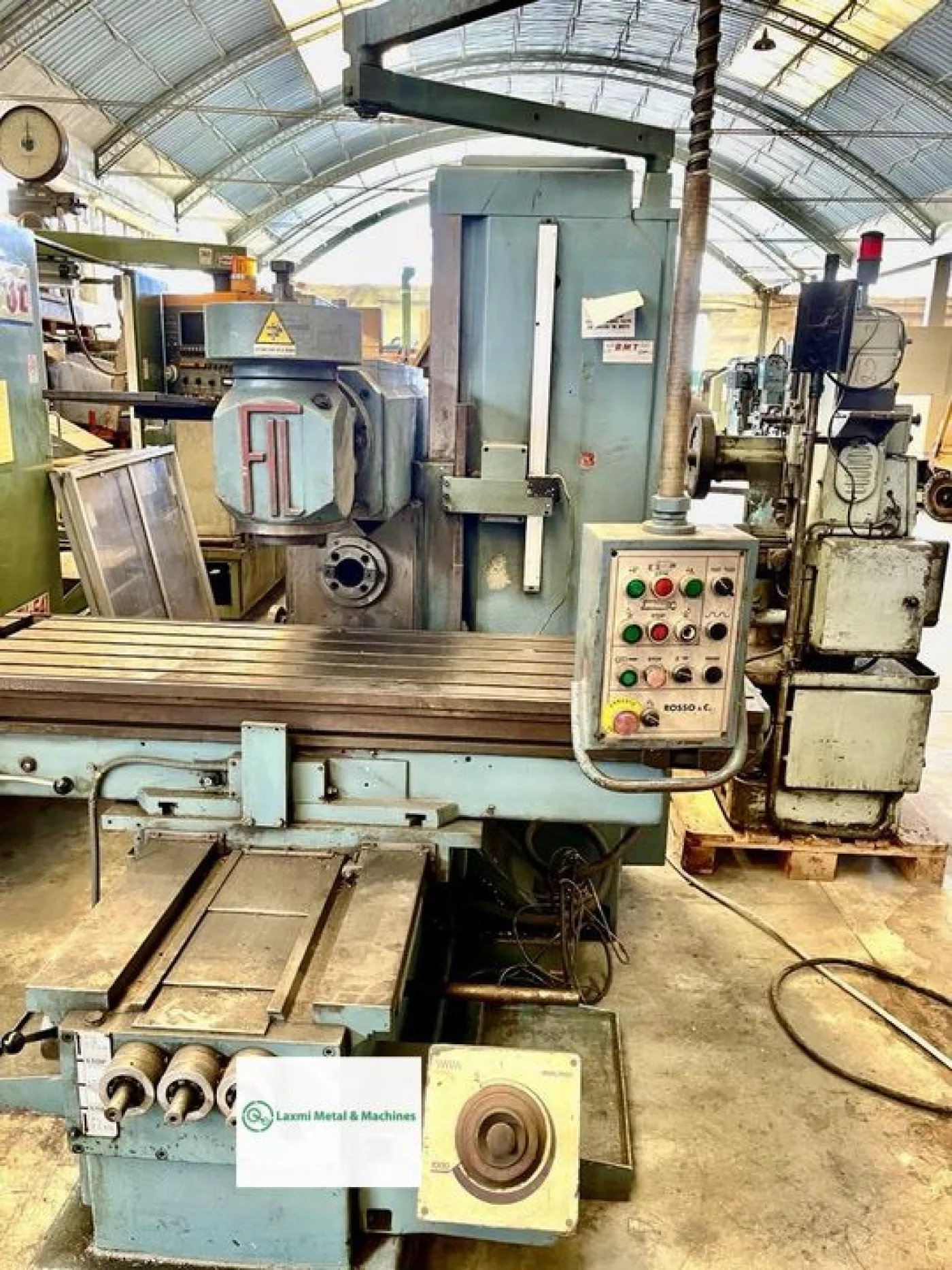 BED MILLING MACHINE, FIL - Laxmi Metal & Machines, Rohtak - 4