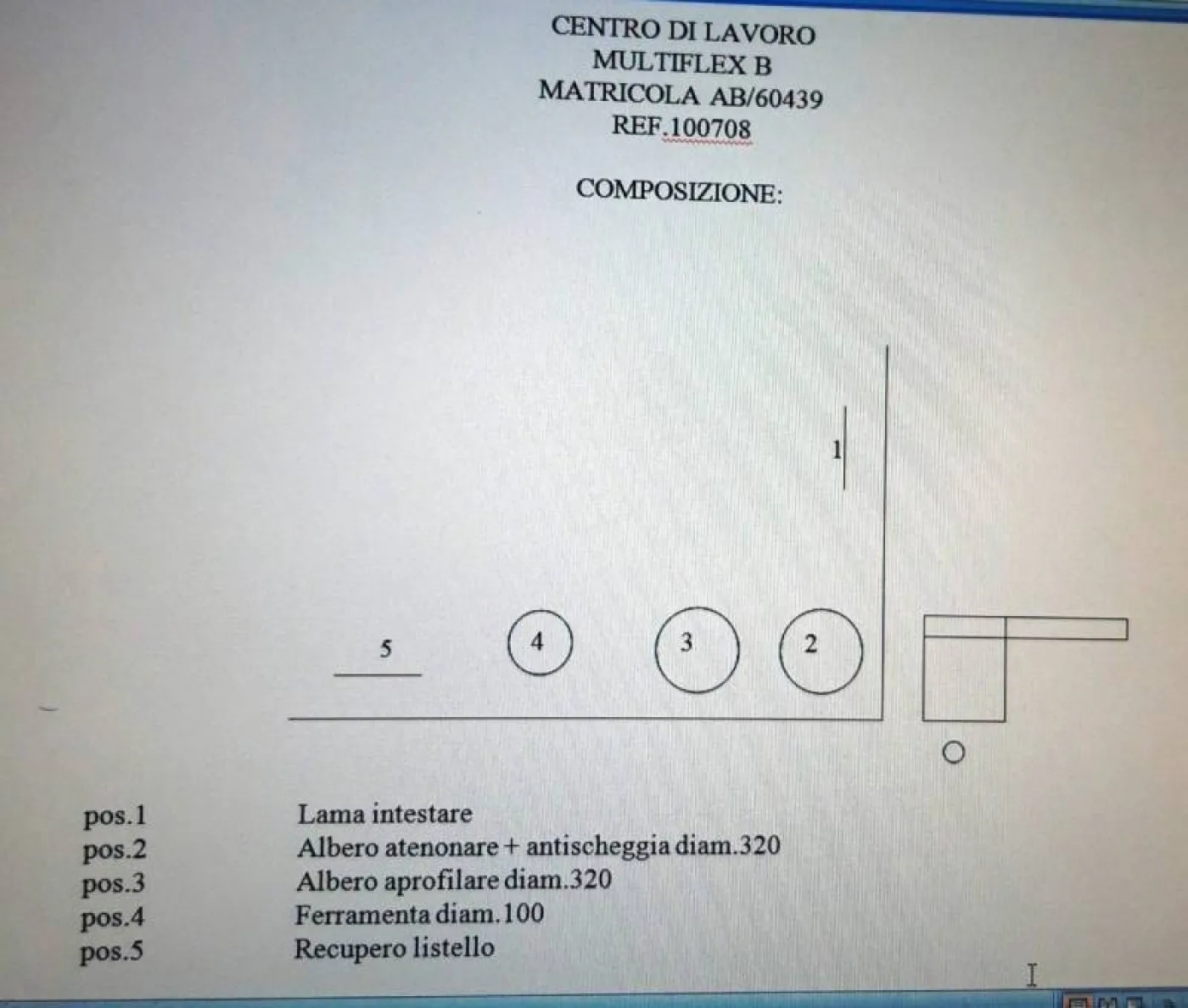 CENTRO DI LAVORO ANGOLARE PER SERRAMENTI SCM MOD. MULTIFLEX versione B - 4