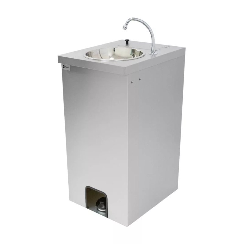 Parry Stainless Steel Mobile Sink - islandcatering