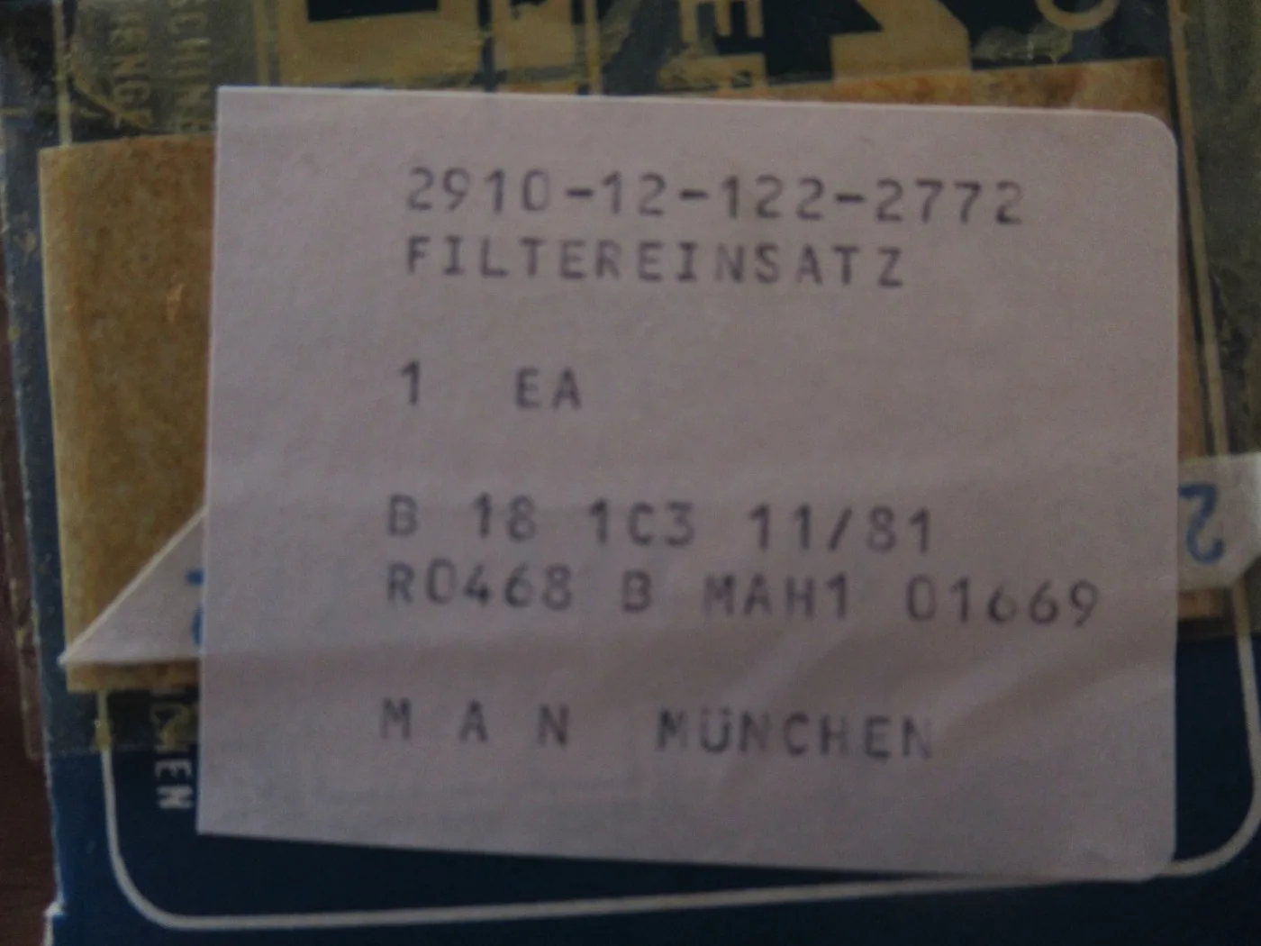 Brandstoffilter MAN - 3