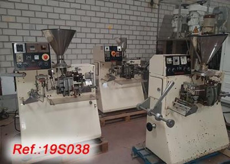 LLENADORA CERRADORA DE SOBRES "ROVEMA" S-90 SIMPLE CON CABEZAL VOLUMÉTRICO