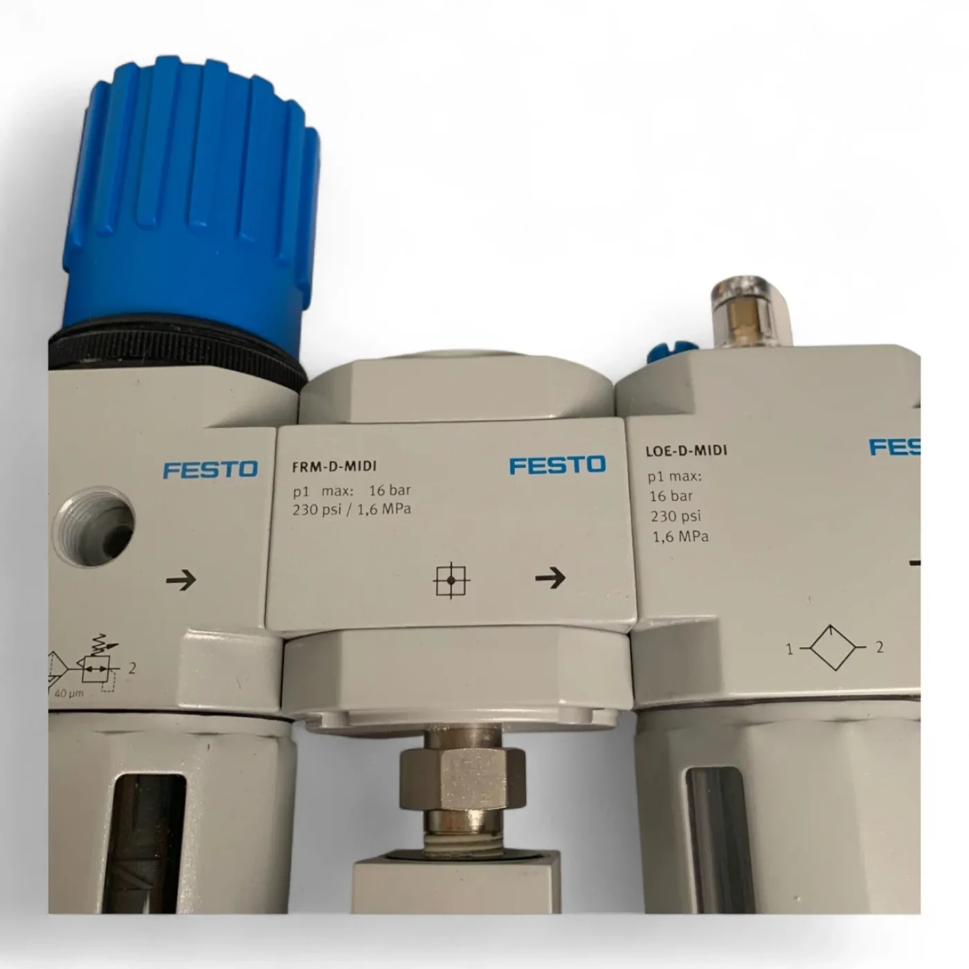 FESTO Wartungseinheit FRC-1/4-D-MIDI-KC-A 185820 - 3