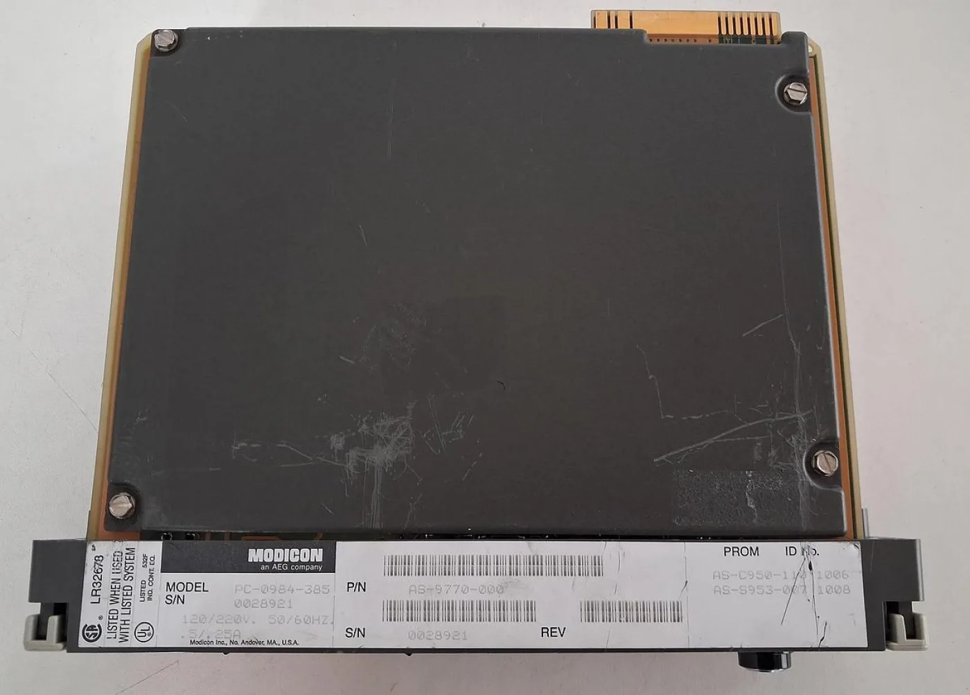 Modicon PC-0984-385 Programmable Controller CPU - 3