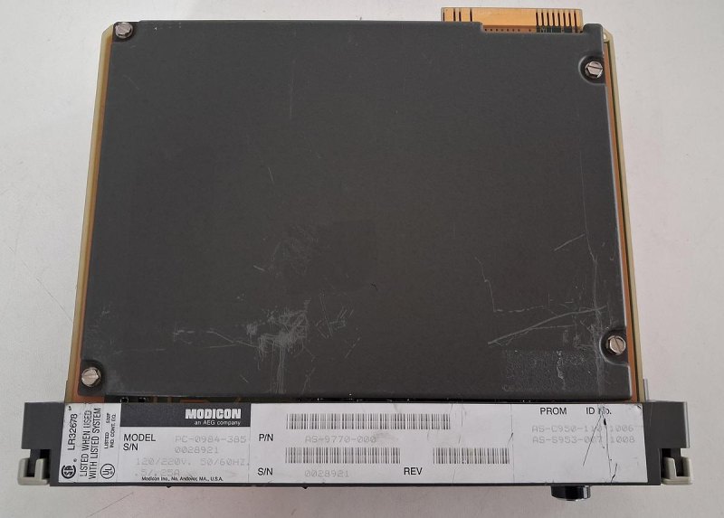 Modicon PC-0984-385 Programmable Controller CPU