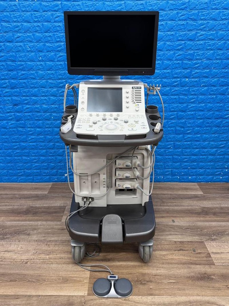 Toshiba Canon Aplio 500 MSK Ultrasound with 3x probes YOM: 2019
