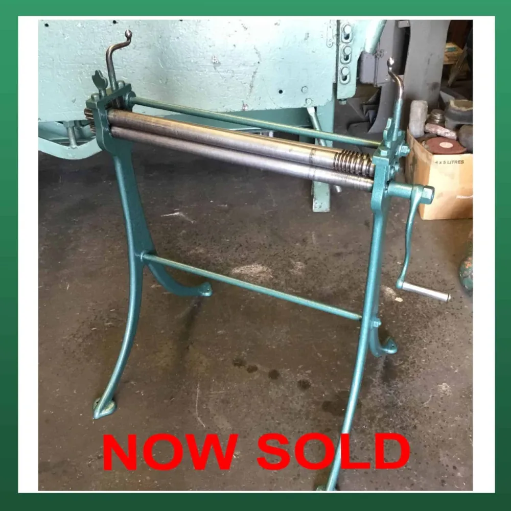 EDWARDS Hand Bending Rolls 24" - WNS - W. Neal Services Ltd