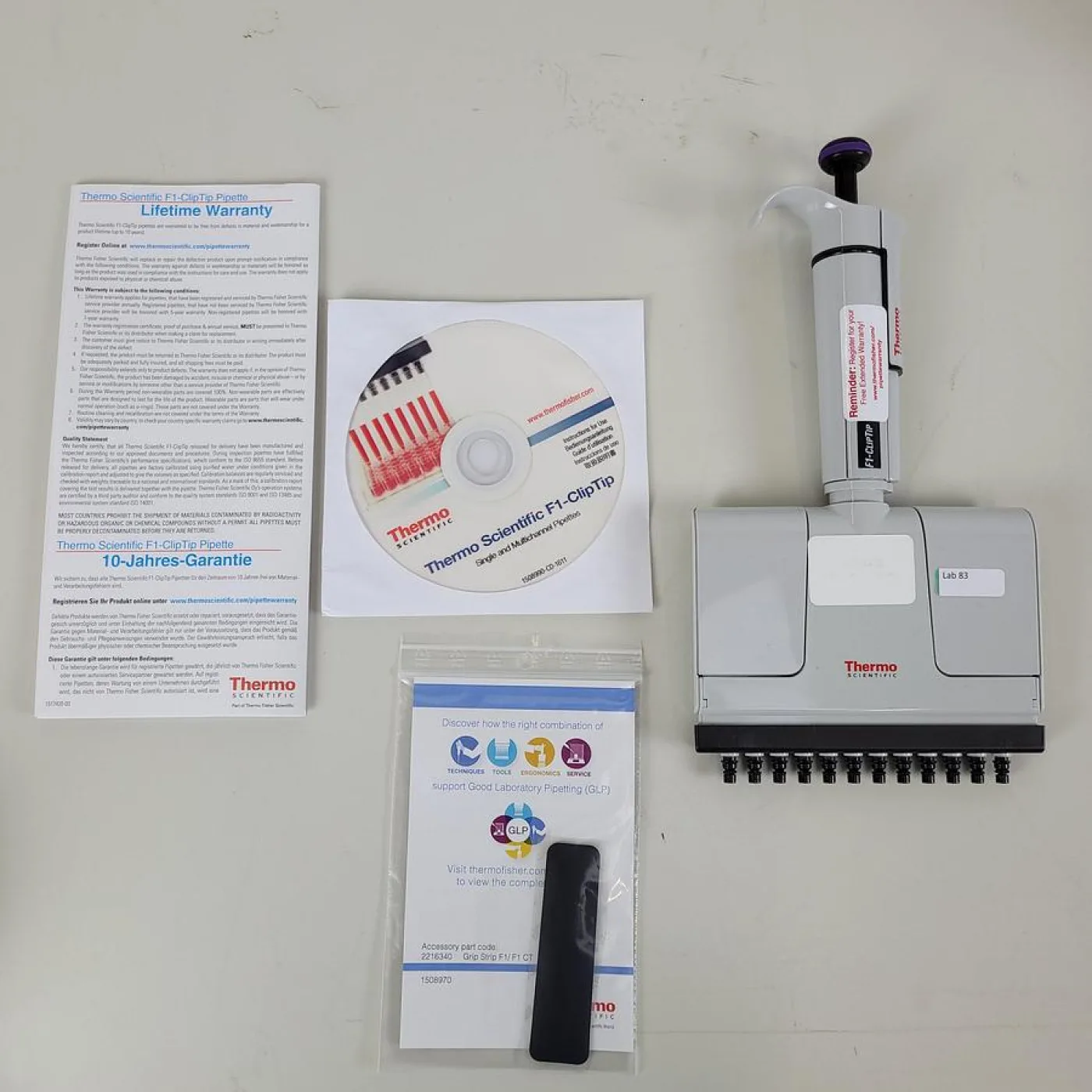 Thermo Scientific f1-clip Type 12 Clipmulti pipette - 3