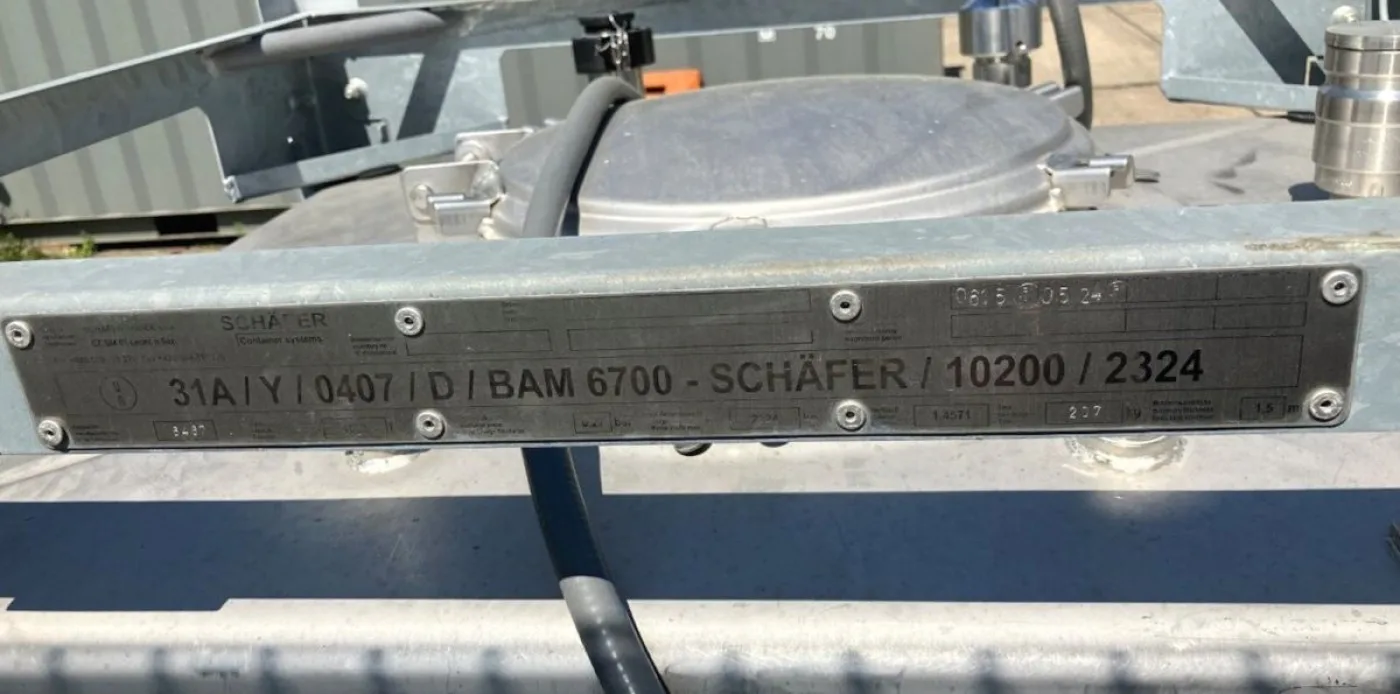 BTA IBC 1000 l / 1.4571 SCHÄFER 2007 - 5