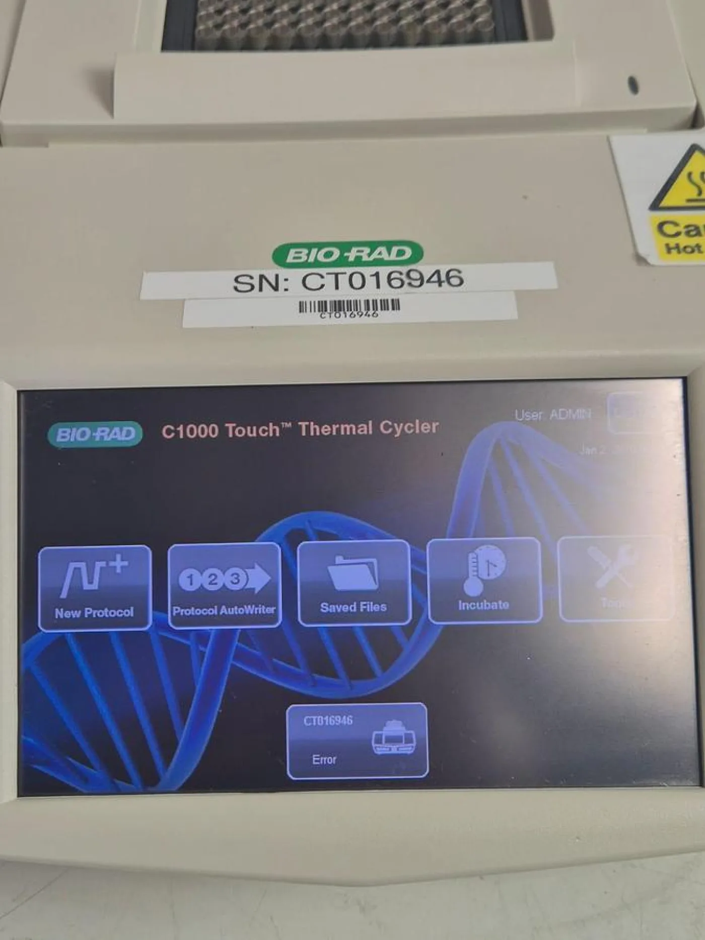 Bio-Rad C1000 Touch Thermal Cycler - 8
