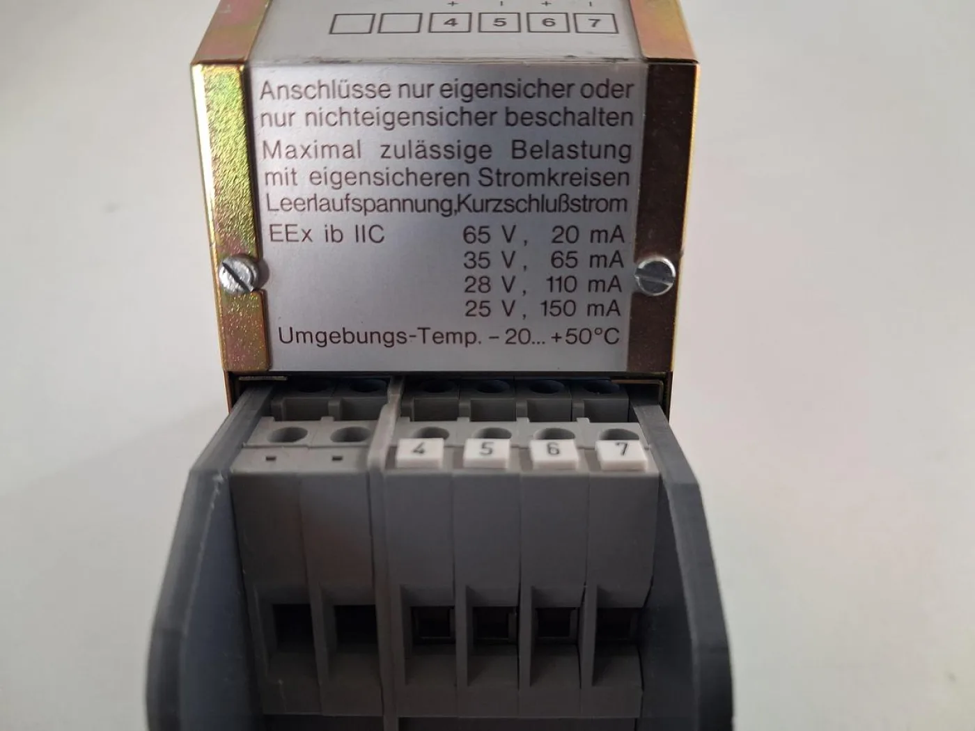 Knick UX 21 V 24/20 mA Kassette - 2