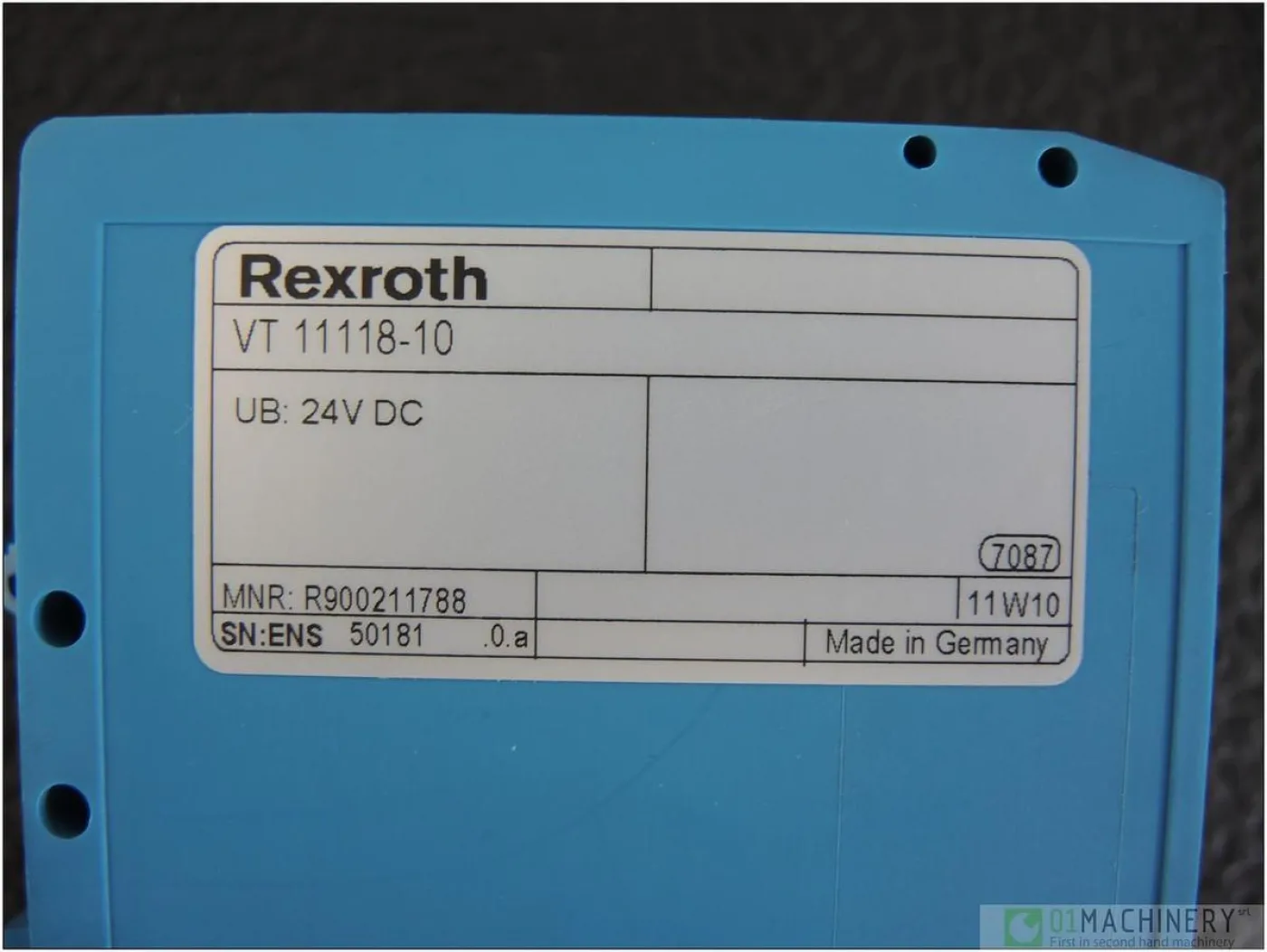 2011 REXROTH VT11118-10 AI2569 - 3