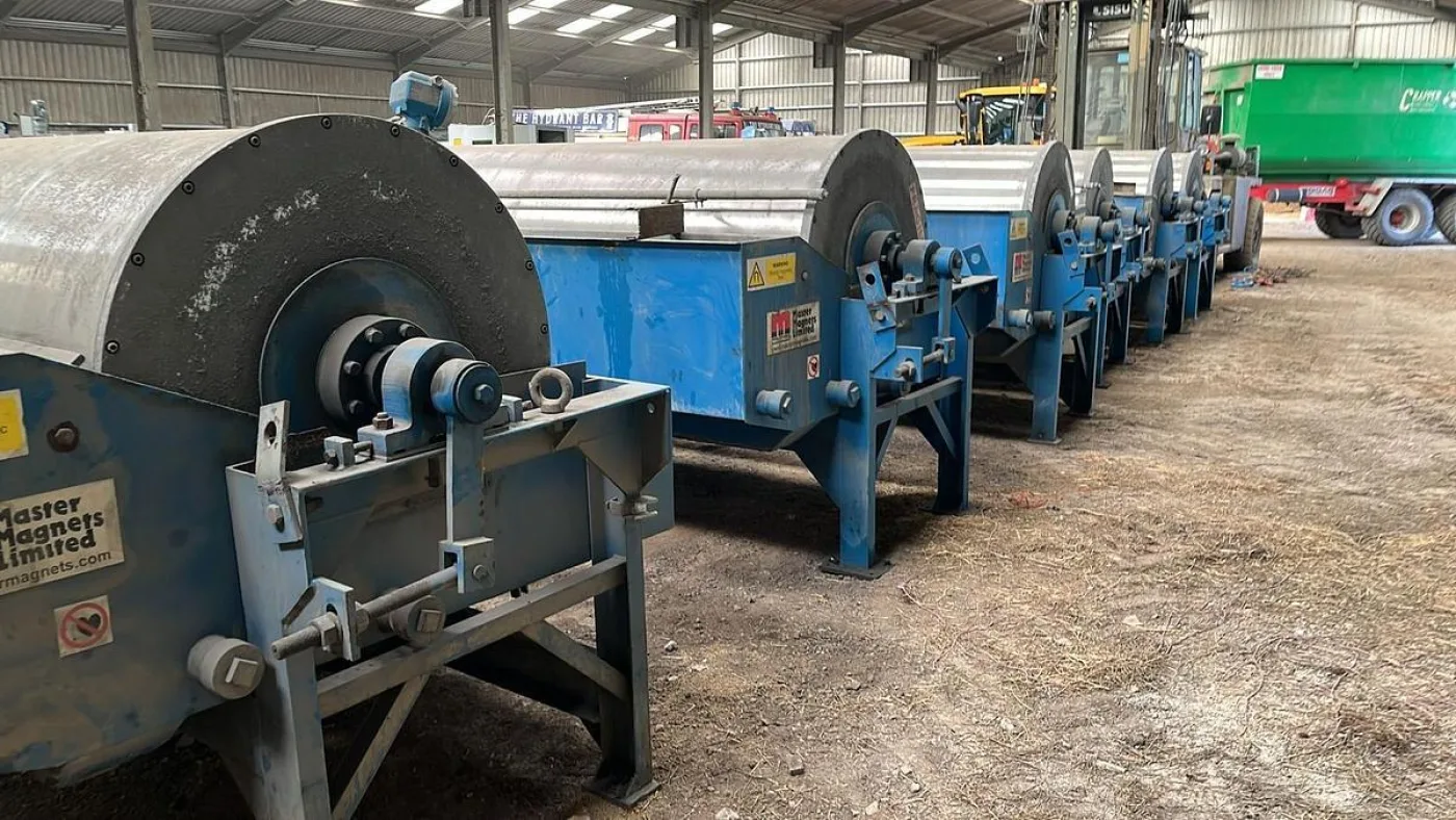 2008 Master Magnets Con Current Wet Drum Magnetic Separator - 5