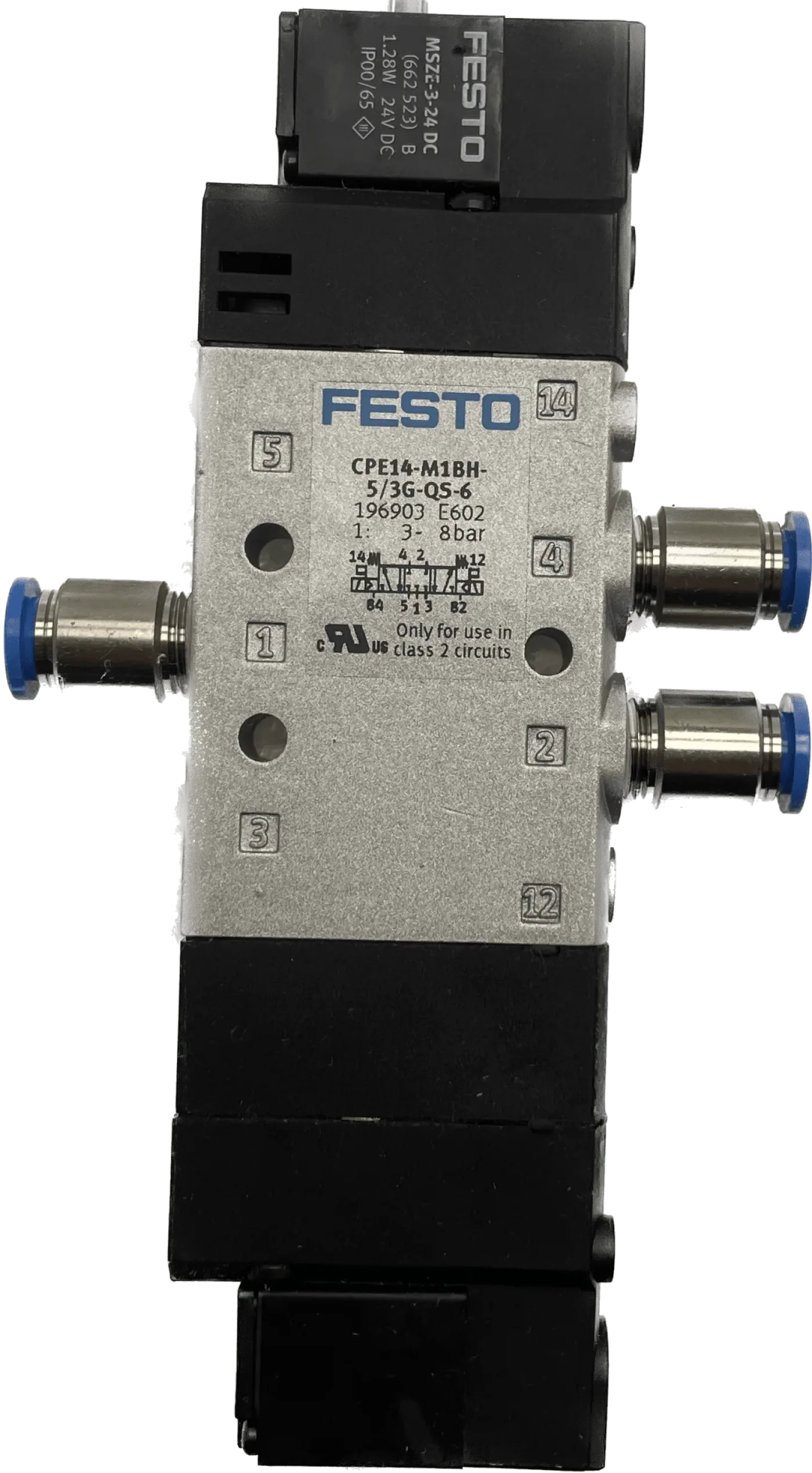 Festo Magnetventil CPE14-M1BH-5/3G-QS-6 - 3