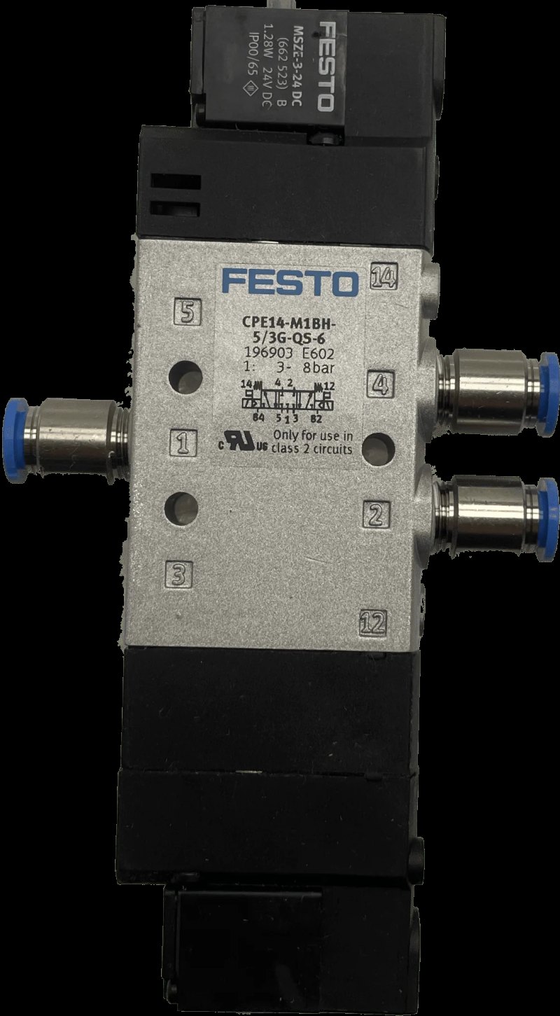 Festo Magnetventil CPE14-M1BH-5/3G-QS-6