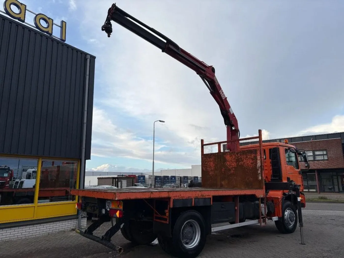 MAN TGM +4x4 + HMF 1460 + euro4 - 4