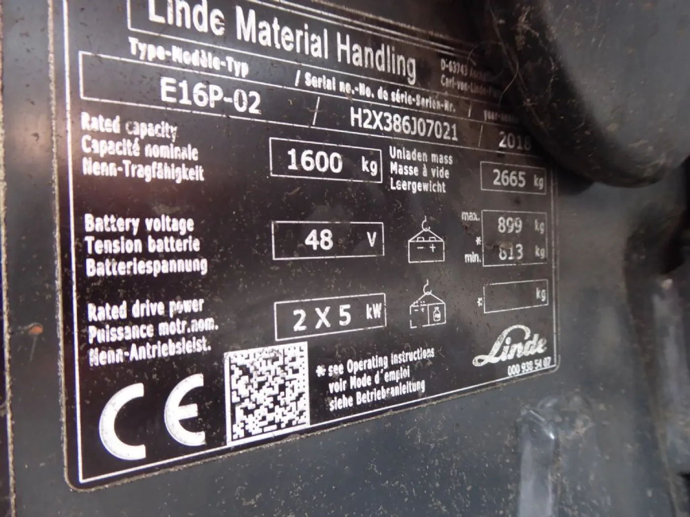 Linde E16P-02 - 4