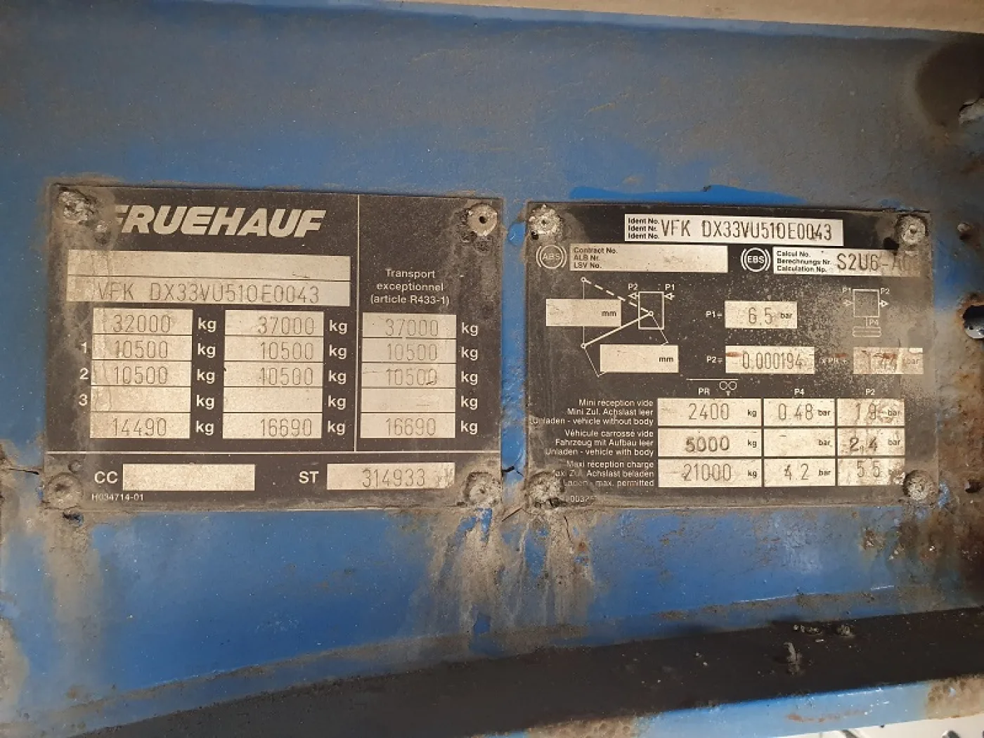 Fruehauf 2 asser – - 5
