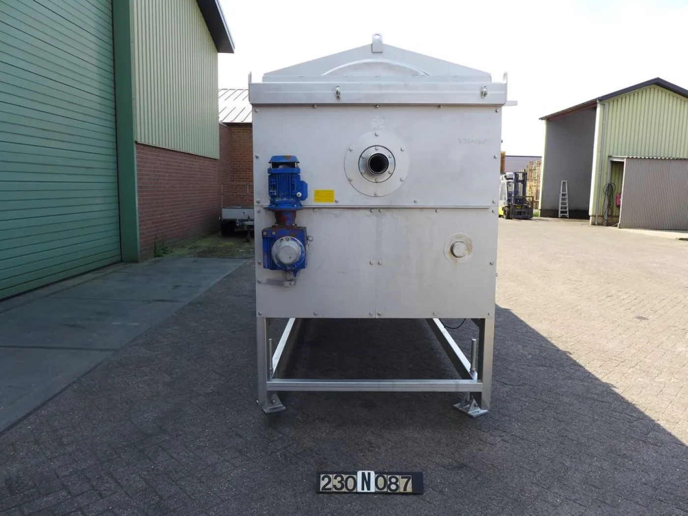 Reko Drum washer 1200 - Rotating sieve - 5