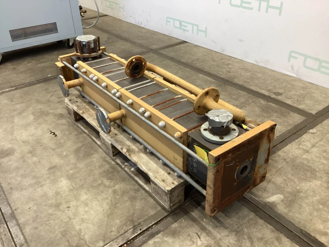 Vicarb Deutschland GmbH "Block Graphite" 2 m² - Shell and tube heat exchanger - 7