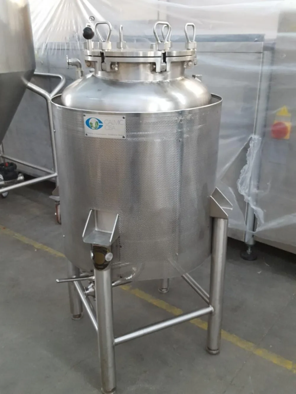 SERBATOIO IN ACCIAIO INOX – CALMIC CISA
