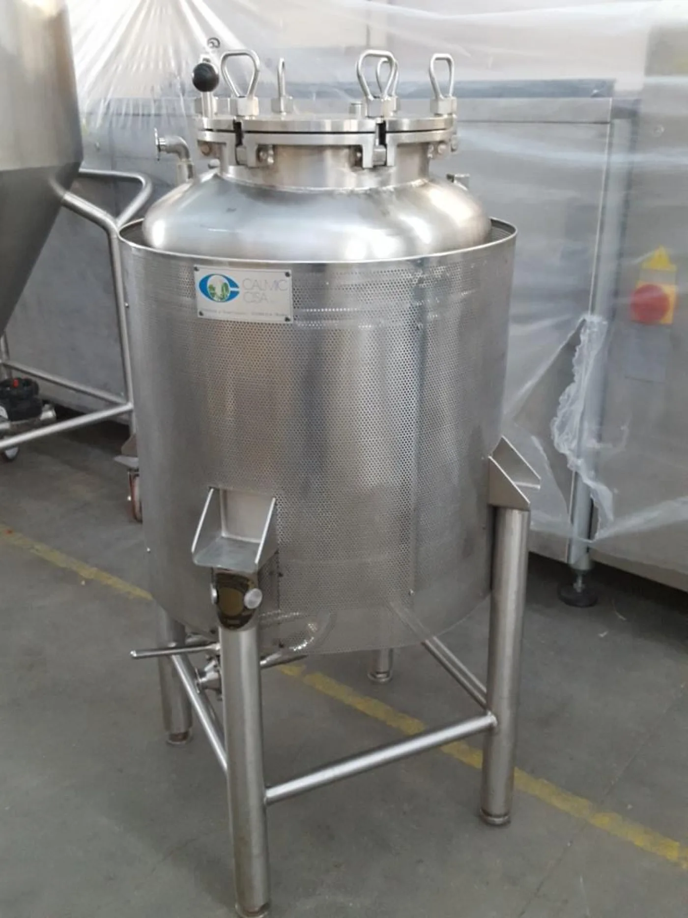 SERBATOIO IN ACCIAIO INOX – CALMIC CISA - 1