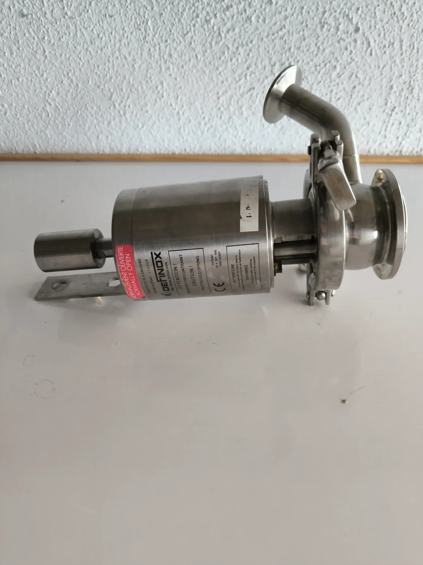 DEFINOX DCX3 ATEX SHUT-OFF VALVE - 2