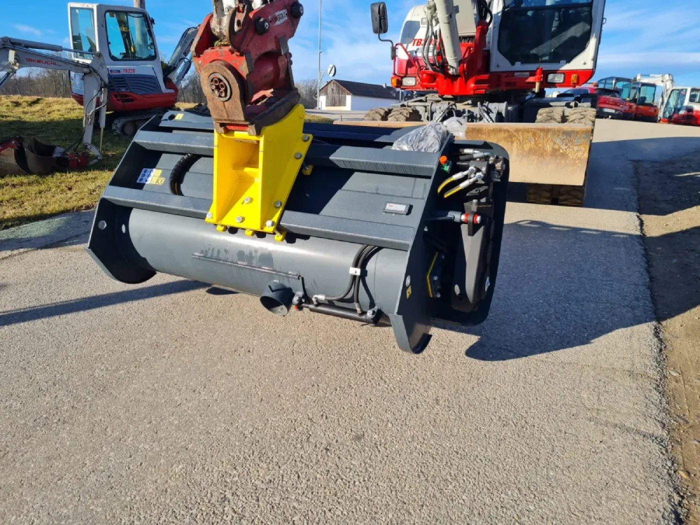 Betonmischschaufel 180 cm für Baggeranbau - 5