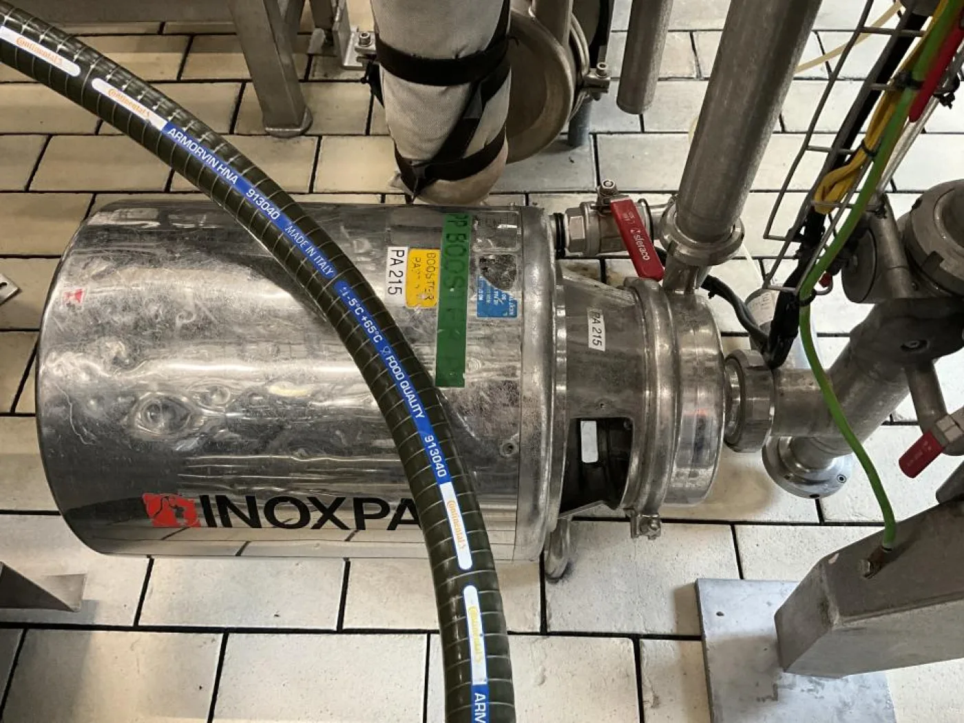 2000 Inoxpa Inoxpa S35F Stainless Steel Contact Parts Volute Centrifugal Pump - 4