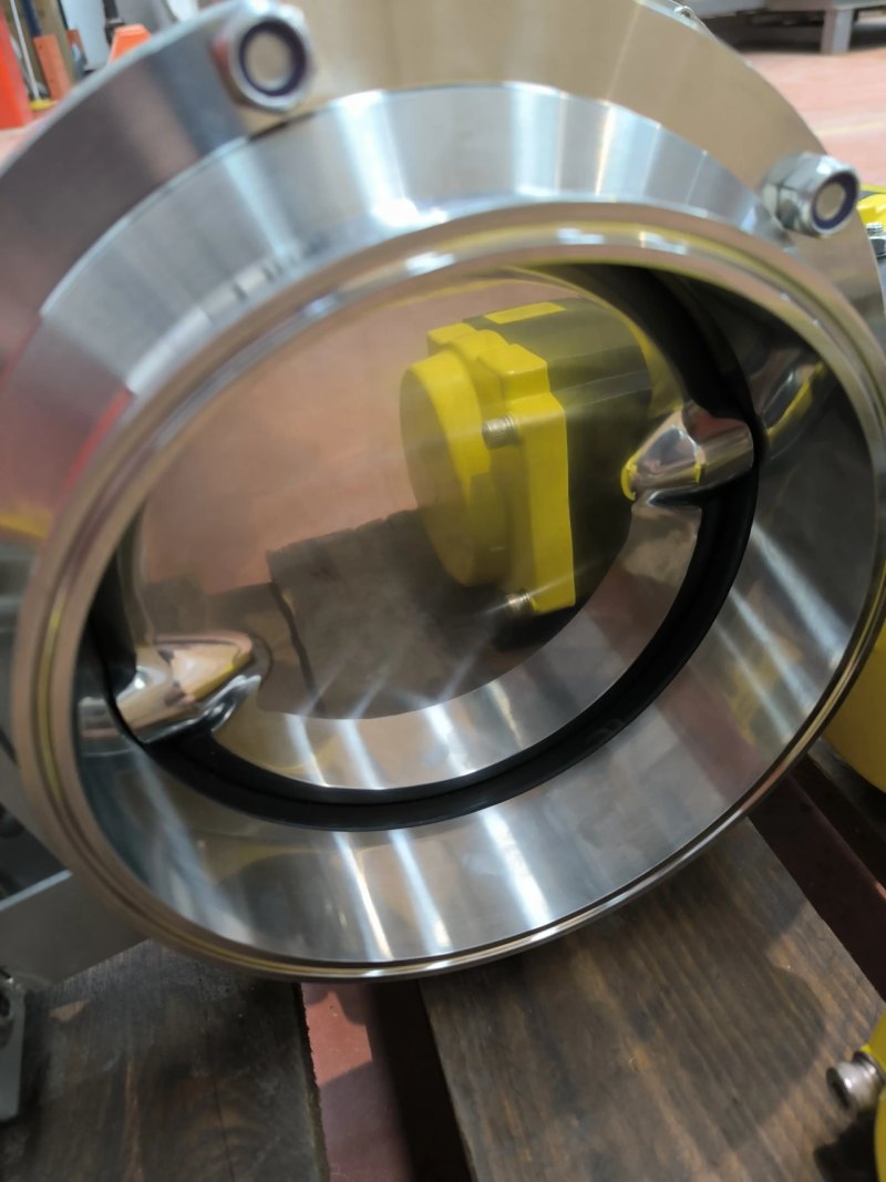 SOLENOID BUTTERFLY VALVE TOP LINE TS140 ATEX