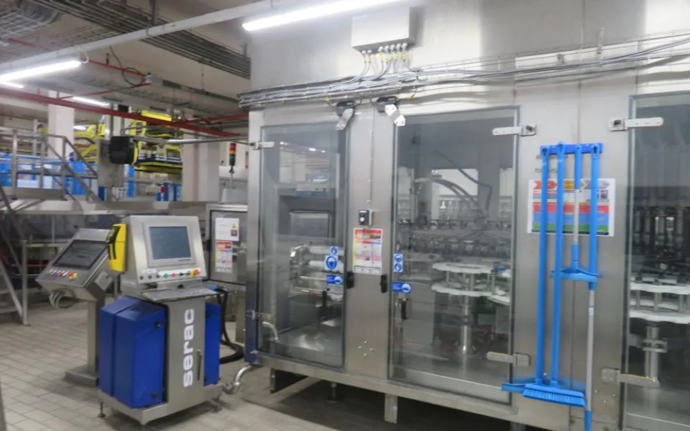 2015 Serac Serac IN 36R36V 12/1620 Liquide Rinsing Remplissage And Capping Machine- Line 4