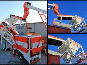 Mobile Concrete Batching Plant — 30-150 m³/h Ready-Mix Plant