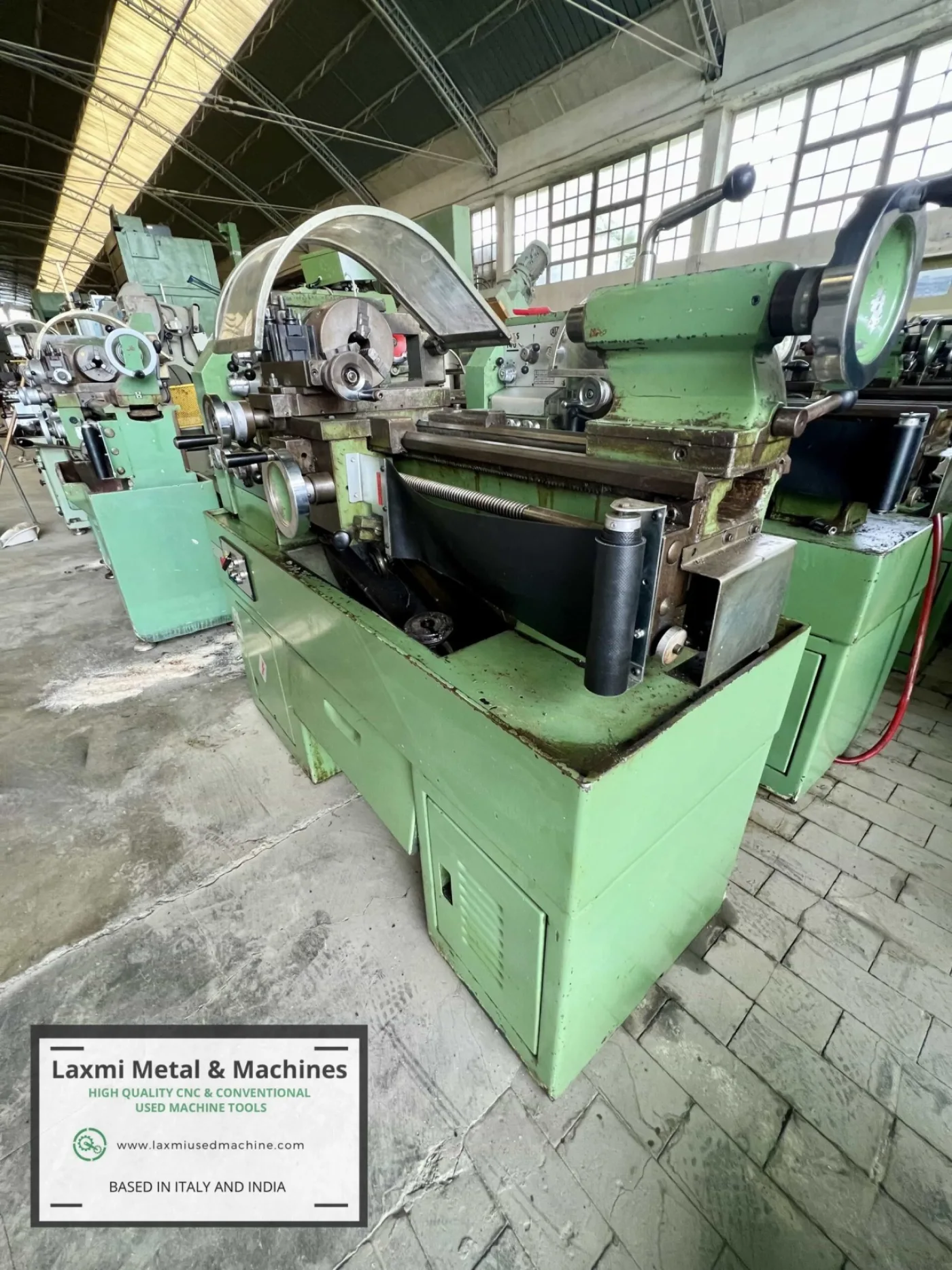 LATHE MACHINE, ANGELINI - MAS 140 - Laxmi Metal & Machines, Rohtak - 2