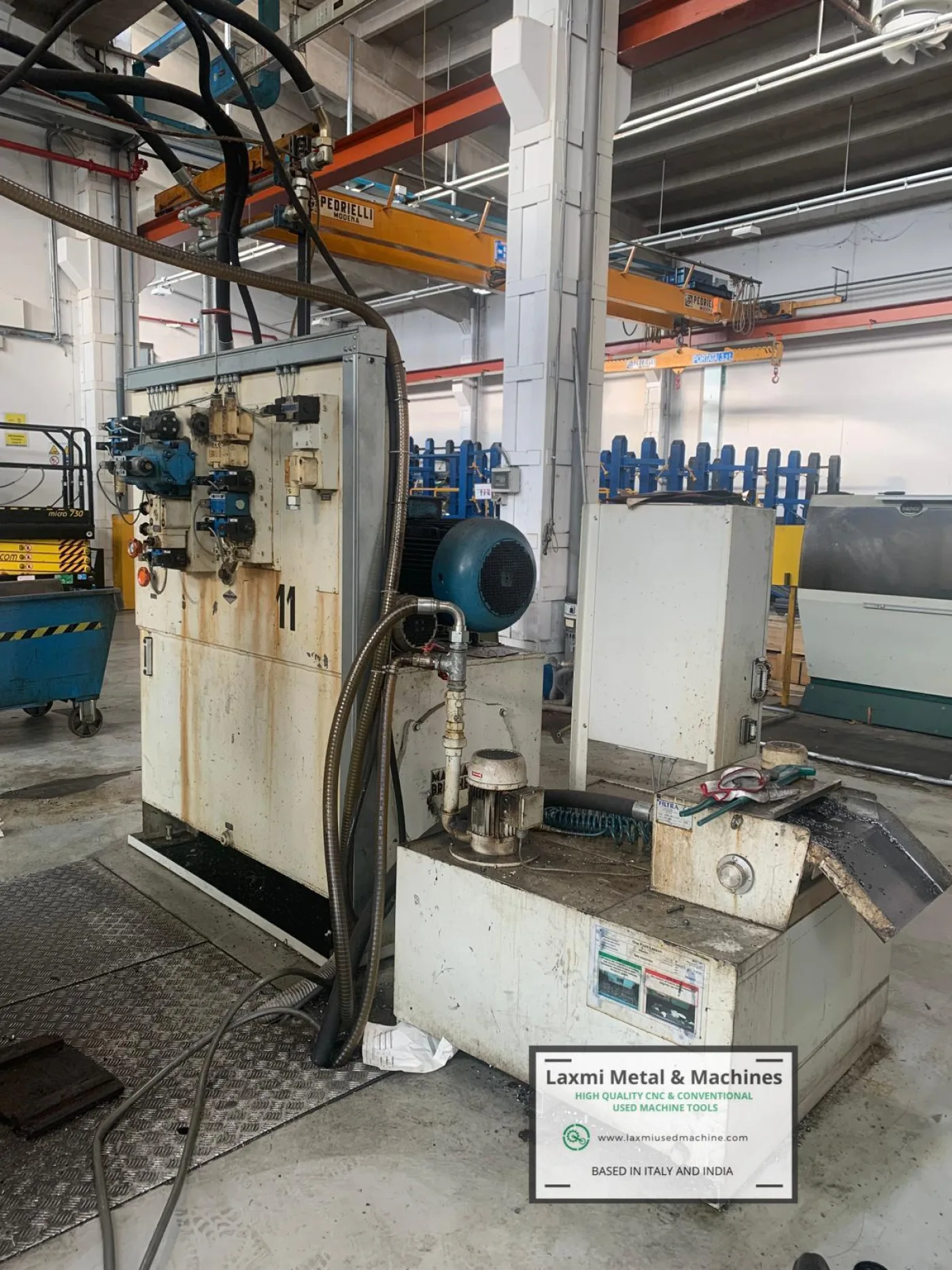 BROACHING MACHINE, MAGNAGHI - 25 TON / 2000 mm - Laxmi Metal & Machines, Rohtak - 2