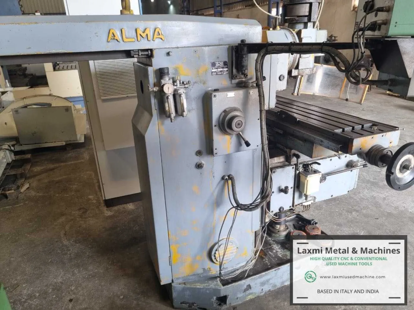 UNIVERSAL MILLING MACHINE, ALMA - mod. U2 - Laxmi Metal & Machines, Rohtak - 3