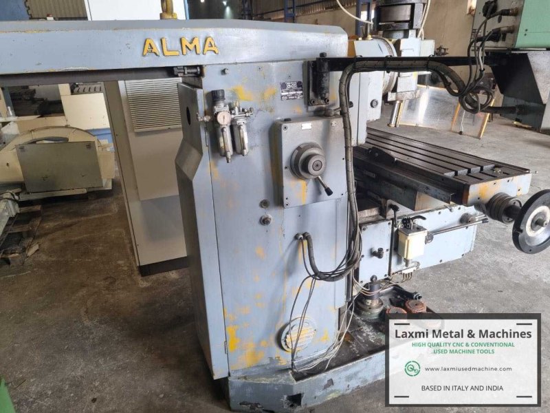 UNIVERSAL MILLING MACHINE, ALMA - mod. U2 - Laxmi Metal & Machines, Rohtak