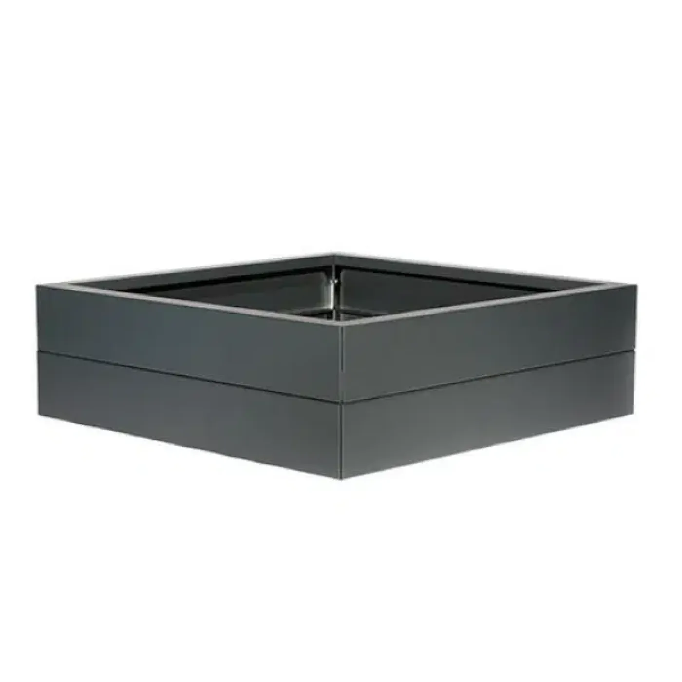 Bloembak Modulair Antraciet - 28 cm hoog - 1